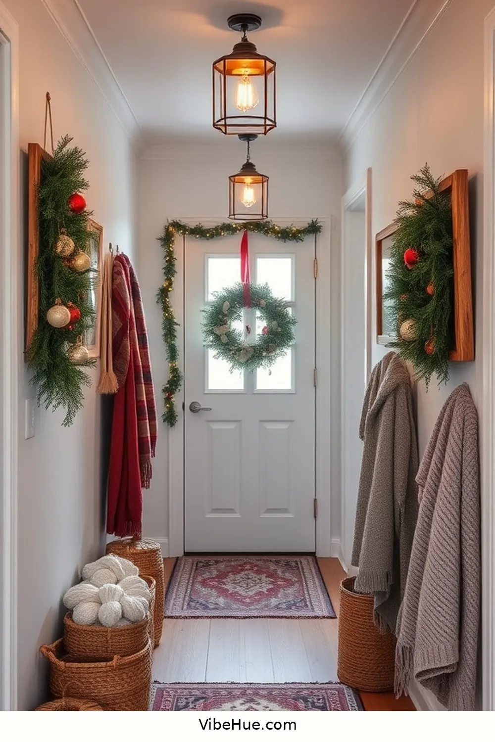 Cozy Holiday Hallway Design in Scandinavian Style 16 Personalize With Family Traditions for Cozy Holiday Hallway Design in Scandinavian Style