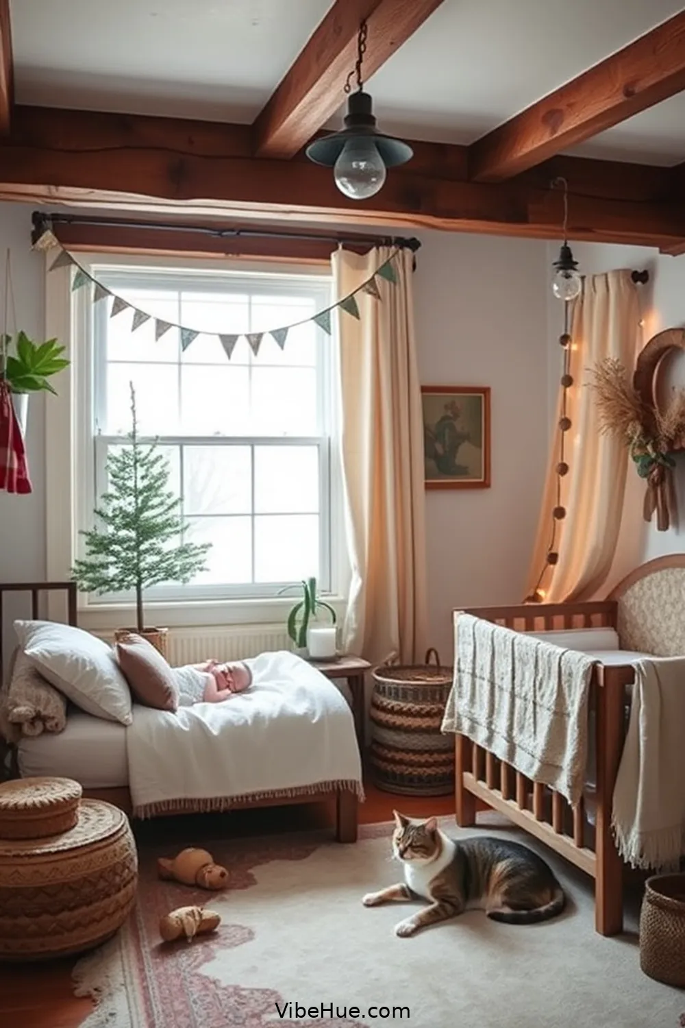 Cozy Winter Nursery With Industrial Style: 15 Key Elements 6 Opt for Raw and Reclaimed Materials for Cozy Winter Nursery With Industrial Style: 15 Key Elements