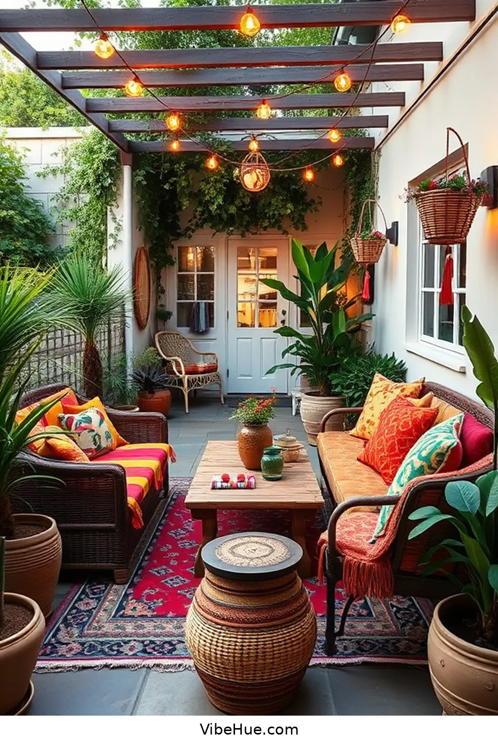 Create a Bohemian Style Holiday Outdoor Patio 2 Choosing the Right Furniture for Your Bohemian Patio for Create a Bohemian Style Holiday Outdoor Patio