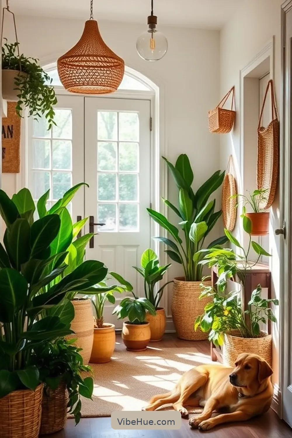 Create a Bohemian Style Summer Entryway 4 Incorporate Natural Elements for Create a Bohemian Style Summer Entryway