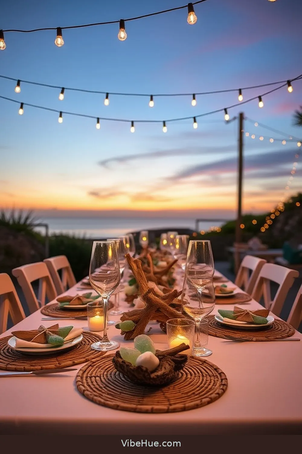 Plan a Festive Outdoor Dining Experience for Create a Coastal-Inspired Holiday Outdoor Patio Style