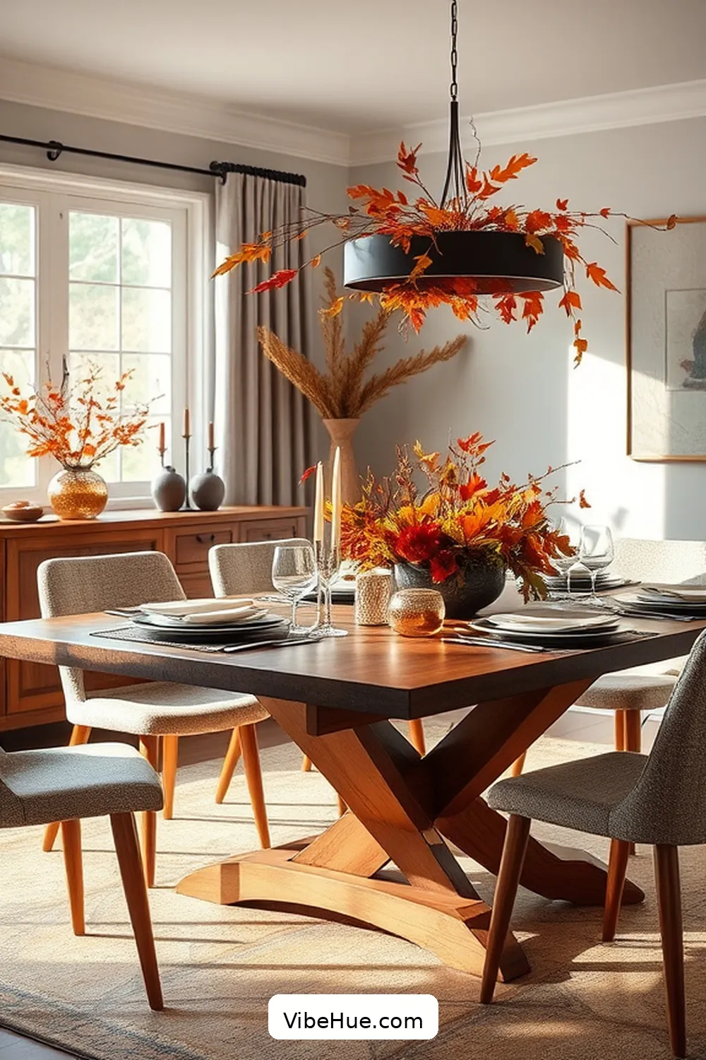 Create a Contemporary Fall Dining Room Style 3 Incorporating Natural Elements for Create a Contemporary Fall Dining Room Style