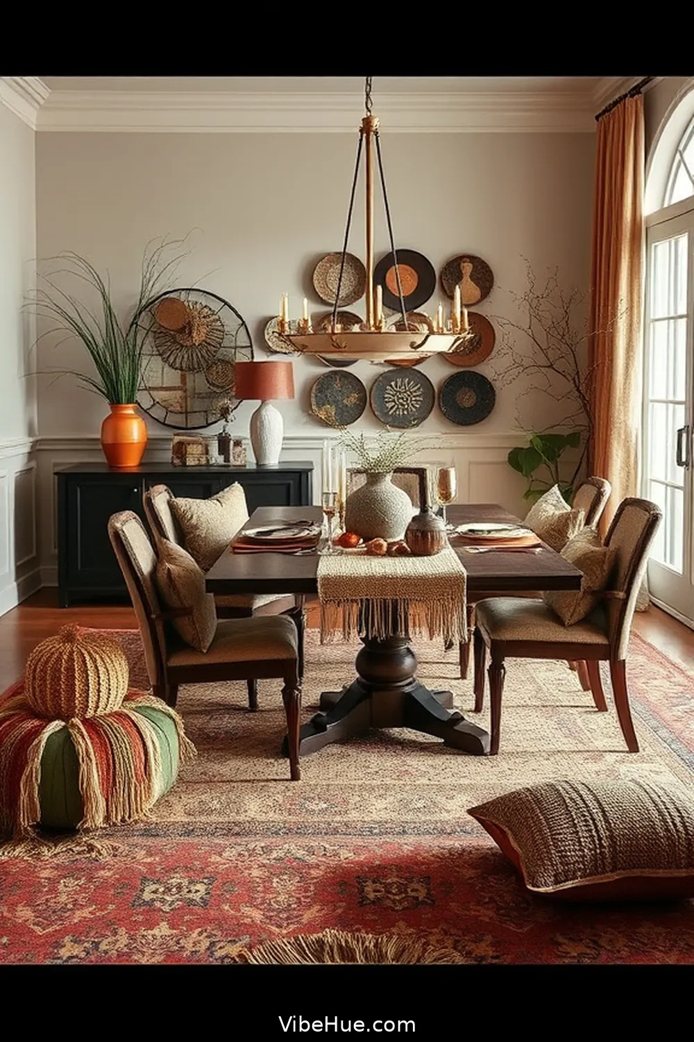 Create a Contemporary Fall Dining Room Style 5 Textiles That Enhance Comfort for Create a Contemporary Fall Dining Room Style