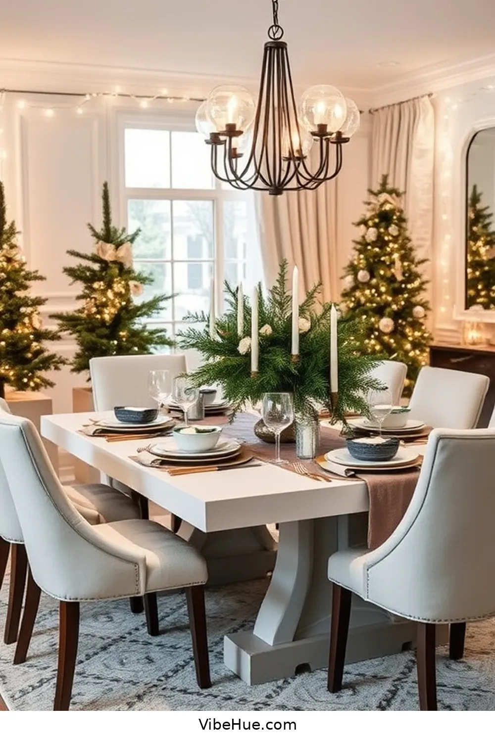 Create a Contemporary Winter Dining Room Style 6 Add Seasonal Decor Elements for Create a Contemporary Winter Dining Room Style