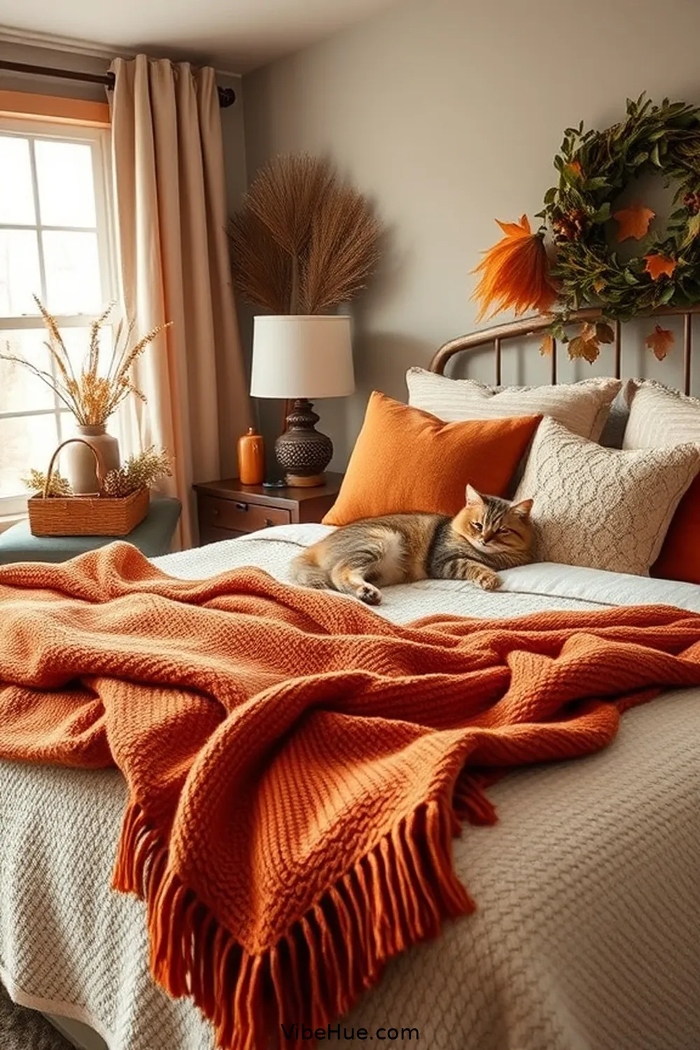 Create a Cozy Fall Bedroom With Industrial Style 5 Layer up With Soft Fabrics for Create a Cozy Fall Bedroom With Industrial Style