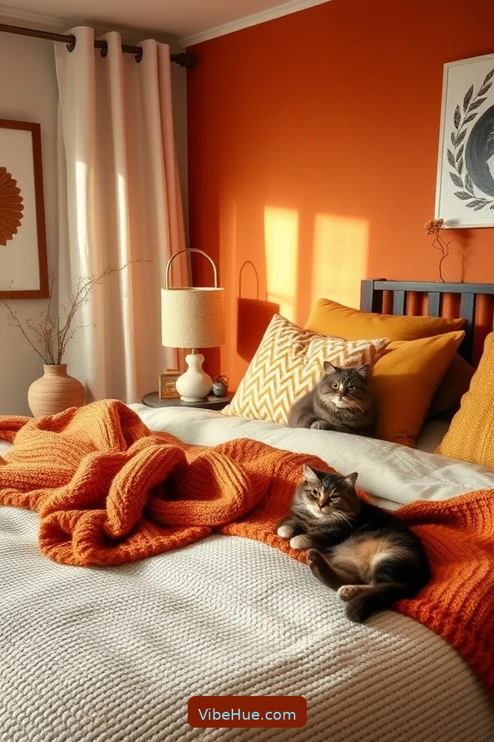 Create a Cozy Fall Bedroom With Minimalist Style 2 Embrace Warm Color Palettes for Create a Cozy Fall Bedroom With Minimalist Style
