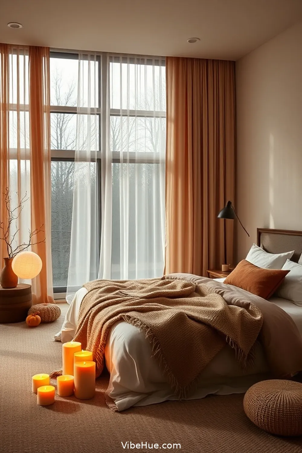 Create a Cozy Fall Bedroom With Minimalist Style 5 Optimize Natural Light for Create a Cozy Fall Bedroom With Minimalist Style