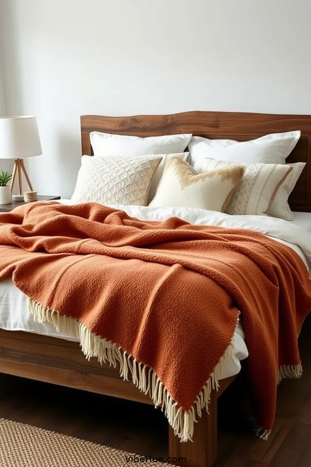 Create a Cozy Fall Bedroom in Modern Farmhouse Style 3 Layer With Soft Textiles for Create a Cozy Fall Bedroom in Modern Farmhouse Style