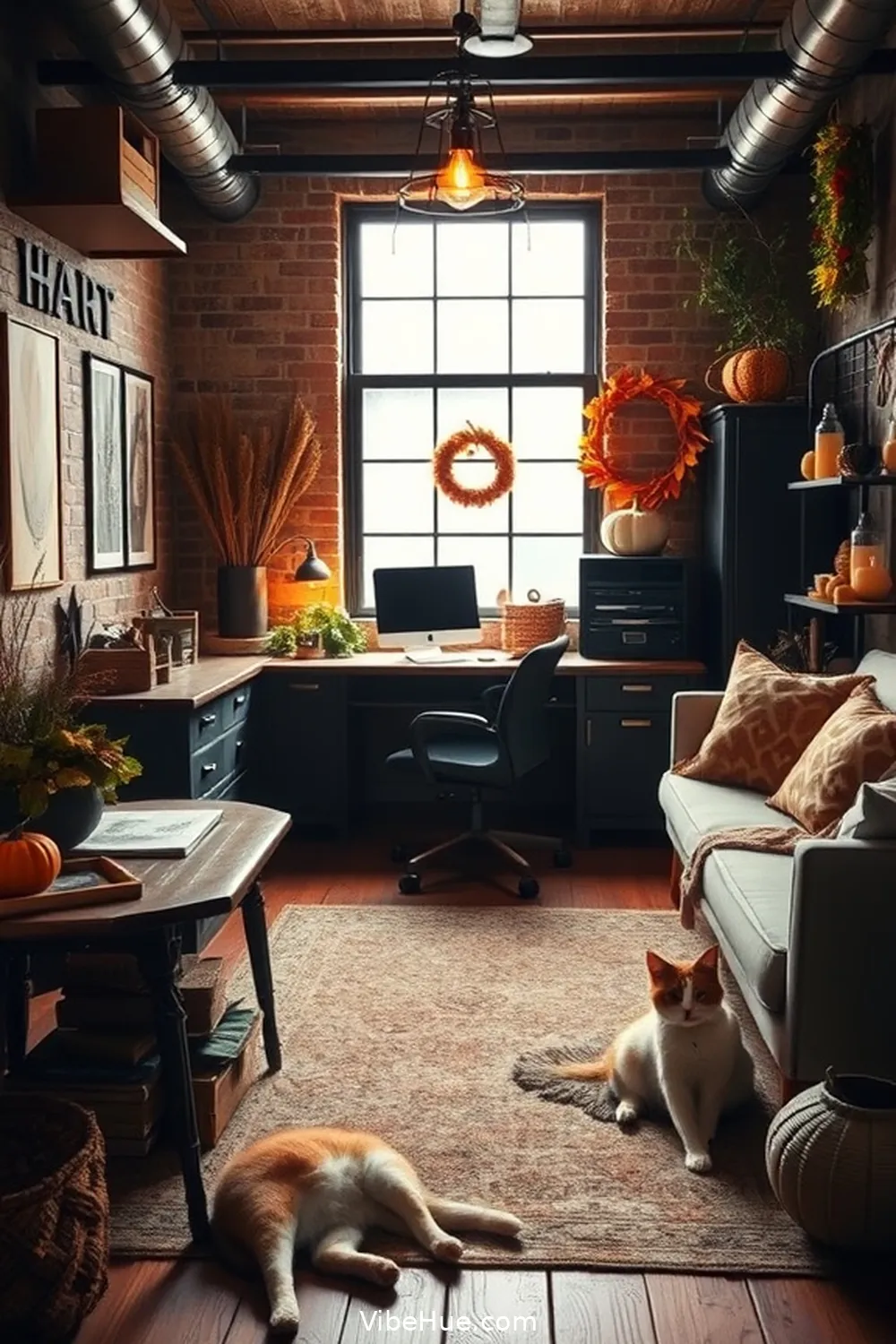 Create a Cozy Fall Home Office With Industrial Style 4 Select Industrial-Style Furniture for Create a Cozy Fall Home Office With Industrial Style
