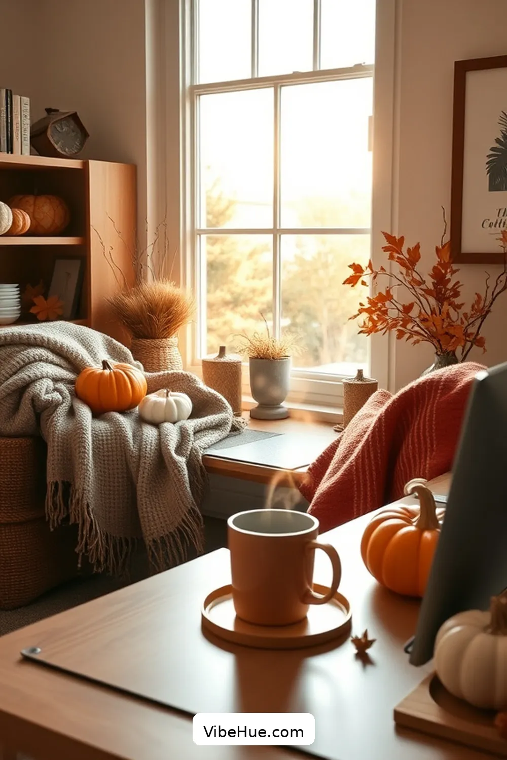 Create a Cozy Fall Home Office in Scandinavian Style 11 Personalize With Seasonal Touches for Create a Cozy Fall Home Office in Scandinavian Style