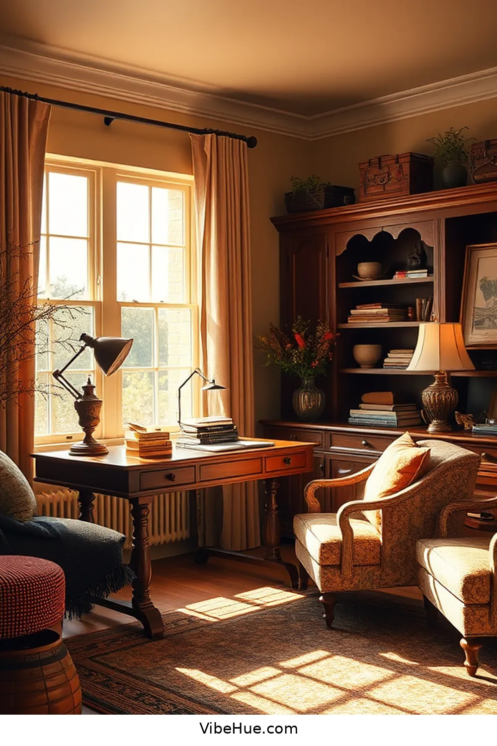 Create a Cozy Fall Home Office in Traditional Style 3 Incorporate Warm Lighting Options for Create a Cozy Fall Home Office in Traditional Style