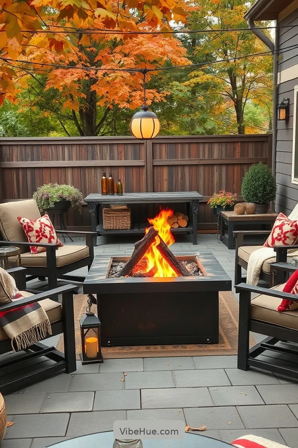 Create a Cozy Fall Outdoor Patio With Industrial Style 7 Design a Fire Feature for Gatherings for Create a Cozy Fall Outdoor Patio With Industrial Style