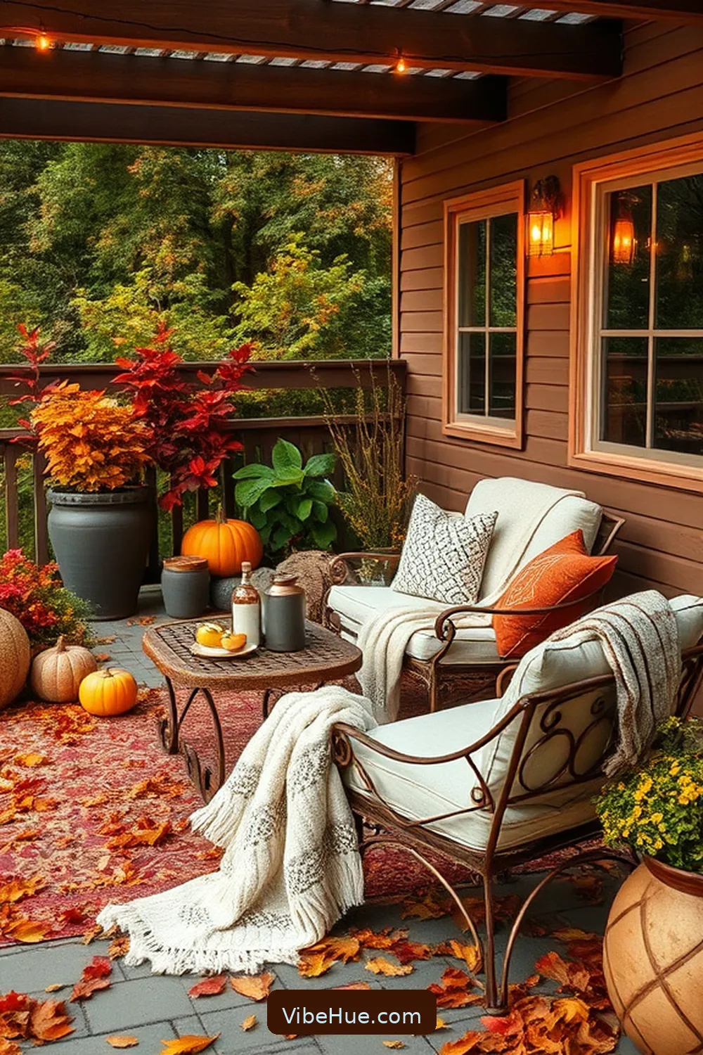 Create a Cozy Fall Outdoor Patio With Industrial Style 3 Select Metal Accents for Industrial Flair for Create a Cozy Fall Outdoor Patio With Industrial Style