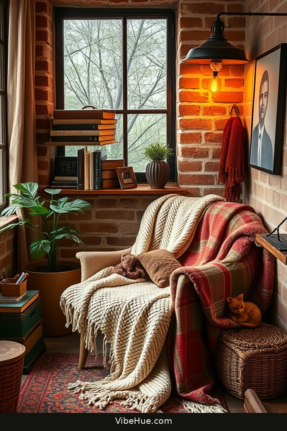 Create a Cozy Reading Nook for Relaxation for Create a Cozy Holiday Bedroom With Industrial Style