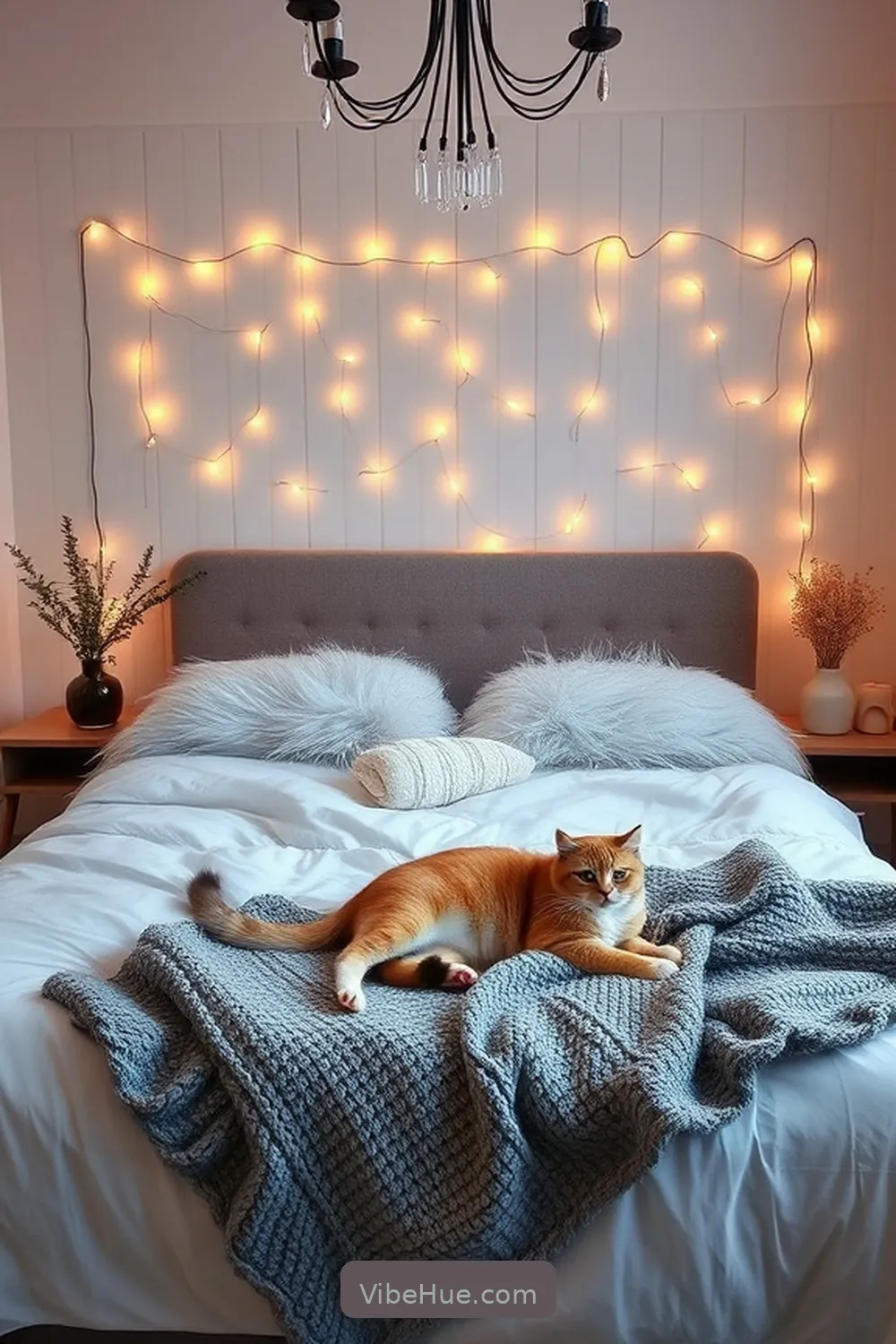 Create a Cozy Holiday Bedroom in Scandinavian Style 10 Create a Focal Point for Create a Cozy Holiday Bedroom in Scandinavian Style