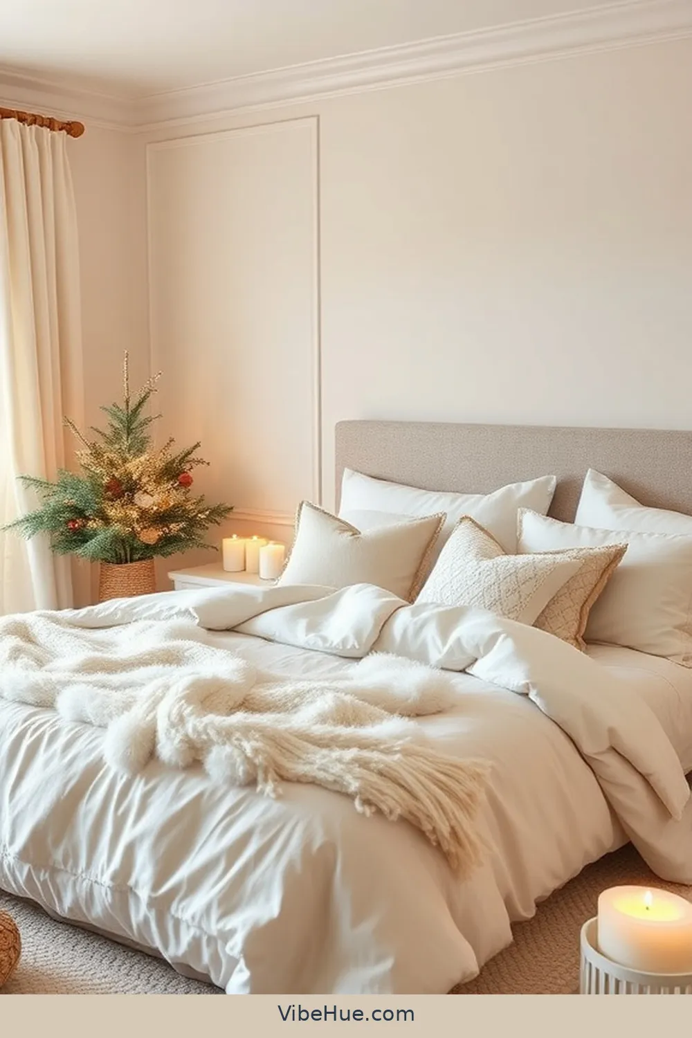Create a Cozy Holiday Bedroom in Scandinavian Style 2 Embrace a Neutral Color Palette for Create a Cozy Holiday Bedroom in Scandinavian Style
