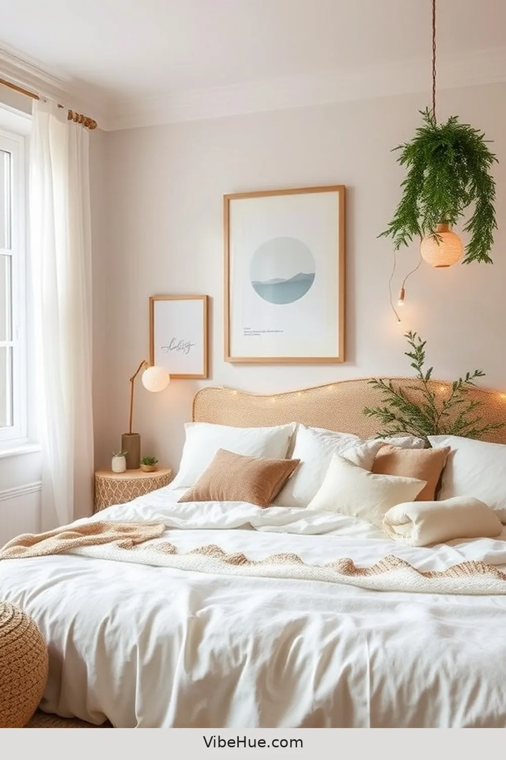 Create a Cozy Holiday Bedroom in Scandinavian Style 12 Personalize With Scandinavian Art for Create a Cozy Holiday Bedroom in Scandinavian Style