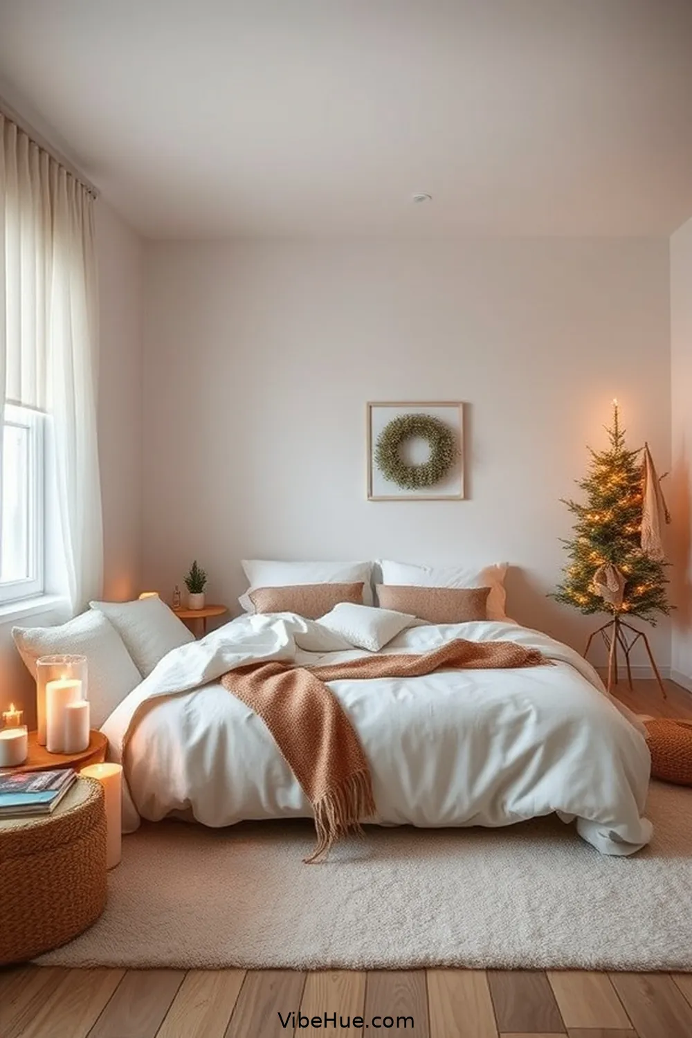 Create a Cozy Holiday Bedroom in Scandinavian Style 6 Use Minimalistic Furniture for Create a Cozy Holiday Bedroom in Scandinavian Style