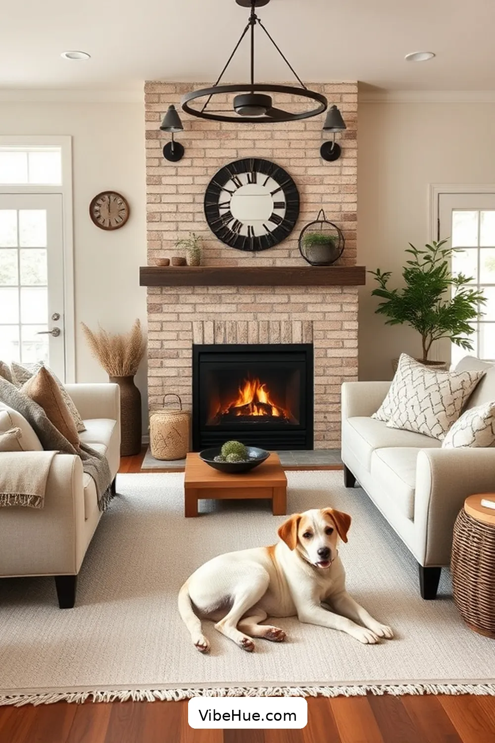 Create a Cozy Holiday Living Room in Modern Farmhouse Style 2 Embrace Neutral Color Palettes for Create a Cozy Holiday Living Room in Modern Farmhouse Style