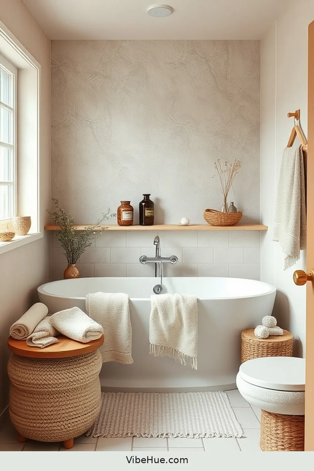 Personalize With Scandinavian Decor for Create a Cozy Winter Bathroom in Scandinavian Style