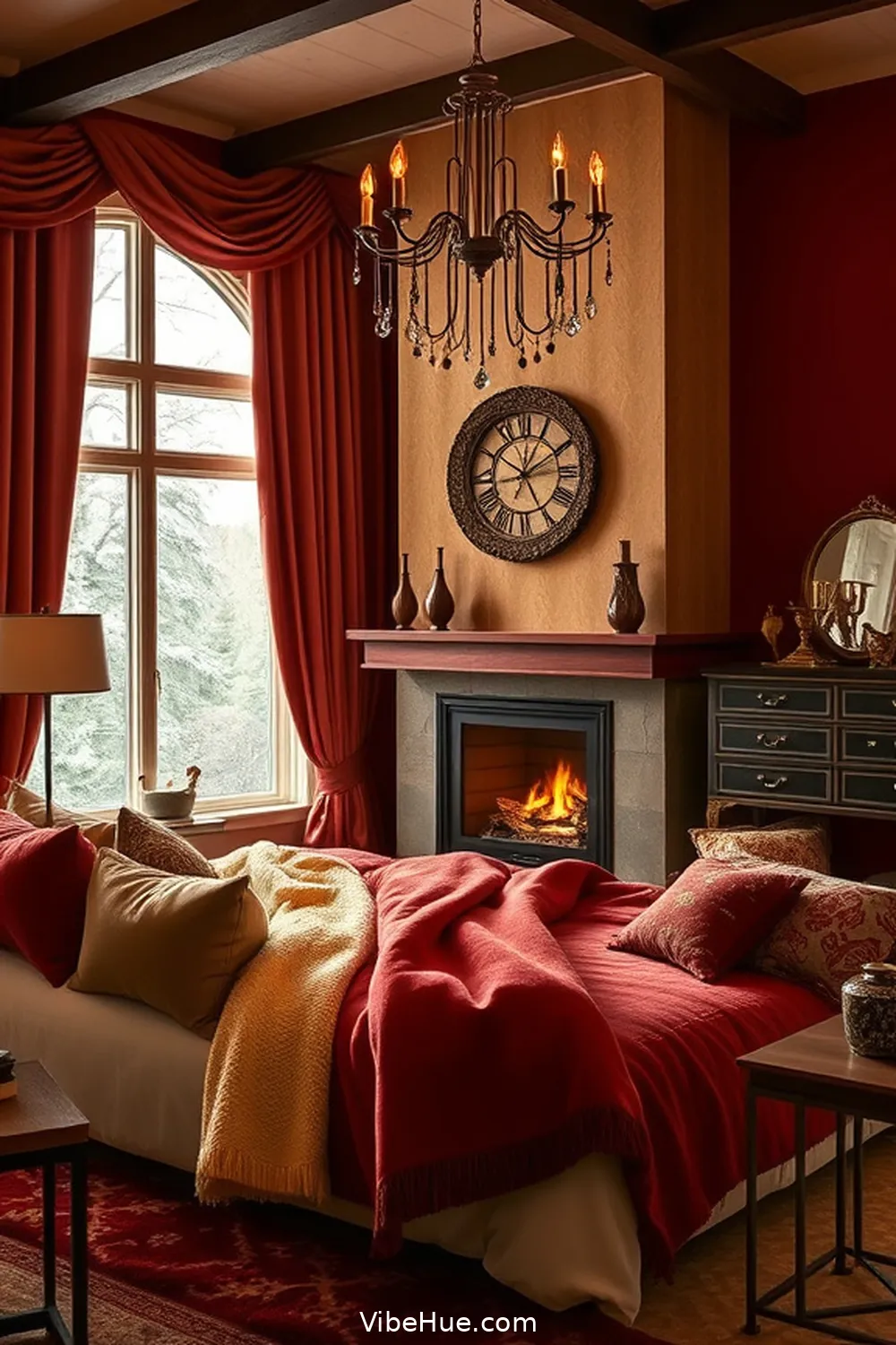Create a Cozy Winter Bedroom With Contemporary Style 2 Choose a Warm Color Palette for Create a Cozy Winter Bedroom With Contemporary Style