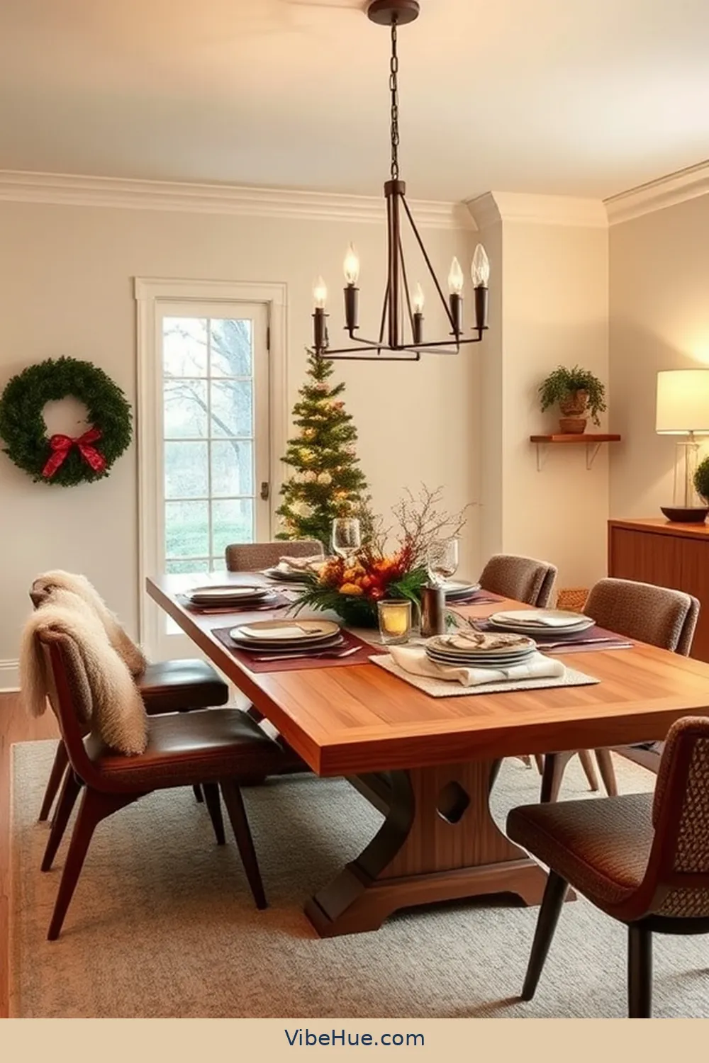Create a Cozy Winter Dining Room in Mid-Century Modern Style 5 Choosing the Perfect Dining Table for Create a Cozy Winter Dining Room in Mid-Century Modern Style