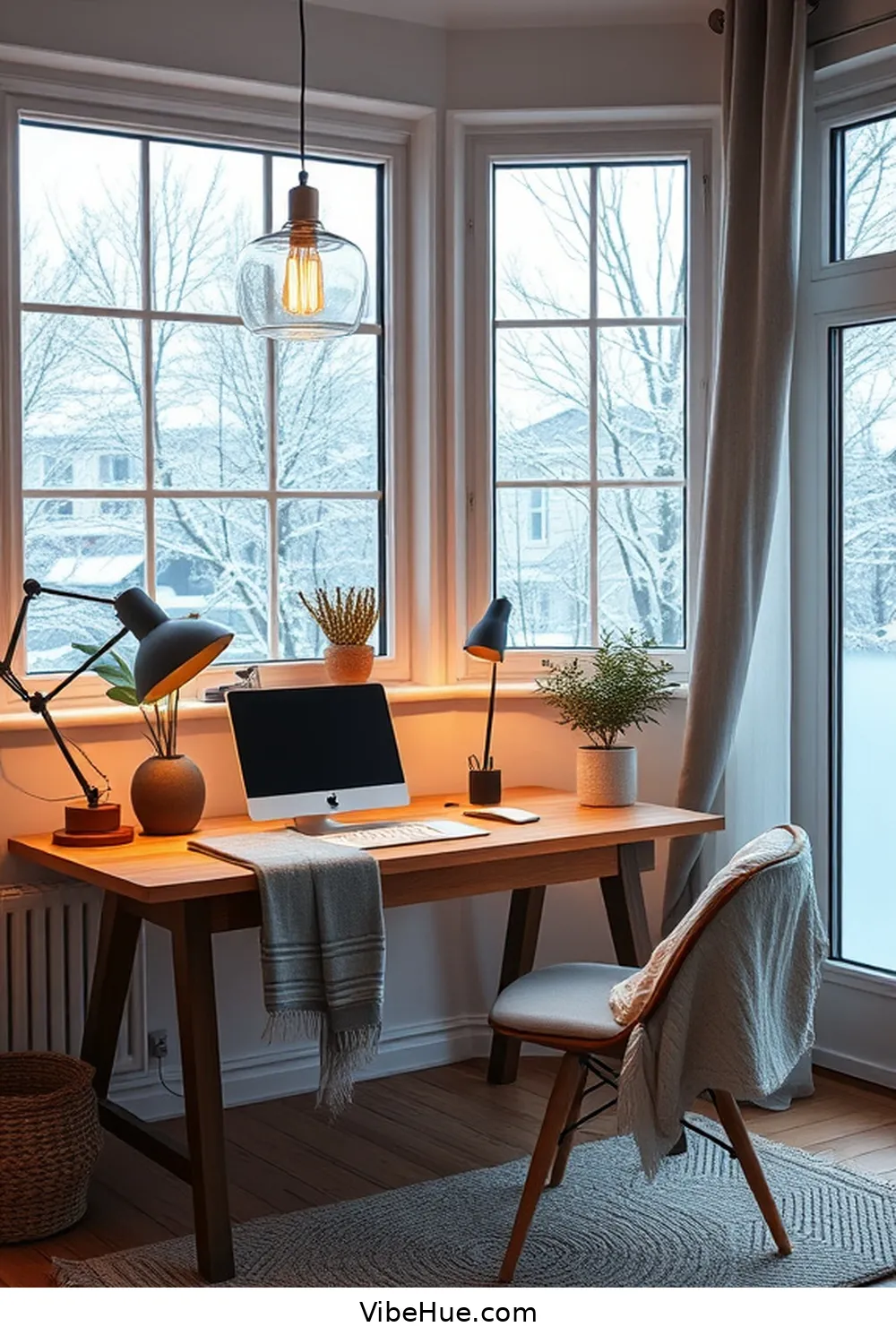 Create a Cozy Winter Home Office With Scandinavian Style 10 Enhancing Ambiance With Lighting for Create a Cozy Winter Home Office With Scandinavian Style