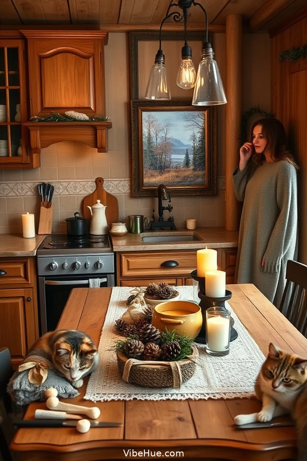 Create a Cozy Winter Kitchen With Scandinavian Style 2 Embrace Natural Materials for Warmth for Create a Cozy Winter Kitchen With Scandinavian Style
