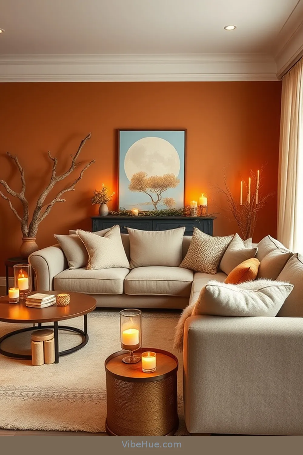 Create a Cozy Winter Living Room With Contemporary Style 2 Choose a Warm Color Palette for Create a Cozy Winter Living Room With Contemporary Style