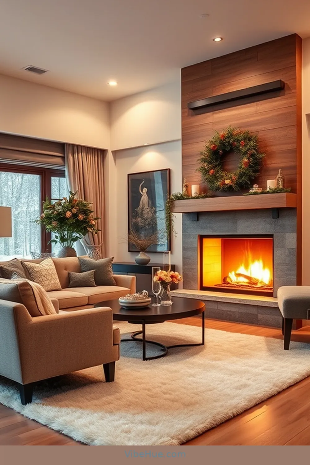Create a Cozy Winter Living Room With Contemporary Style 4 Layer Your Lighting for Create a Cozy Winter Living Room With Contemporary Style