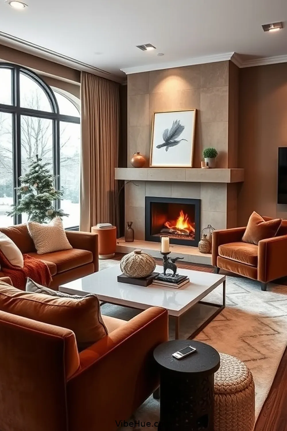 Create a Cozy Winter Living Room With Contemporary Style 6 Select Modern Furniture With Comfort for Create a Cozy Winter Living Room With Contemporary Style