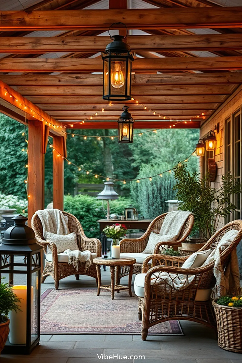 Create a Cozy Winter Outdoor Patio in Modern Farmhouse Style 2 Embrace Rustic Elements for Create a Cozy Winter Outdoor Patio in Modern Farmhouse Style
