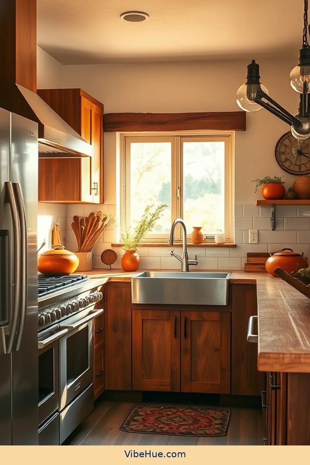 Create a Fall Kitchen With Industrial Style 14 Mix Modern and Antique Touches for Create a Fall Kitchen With Industrial Style