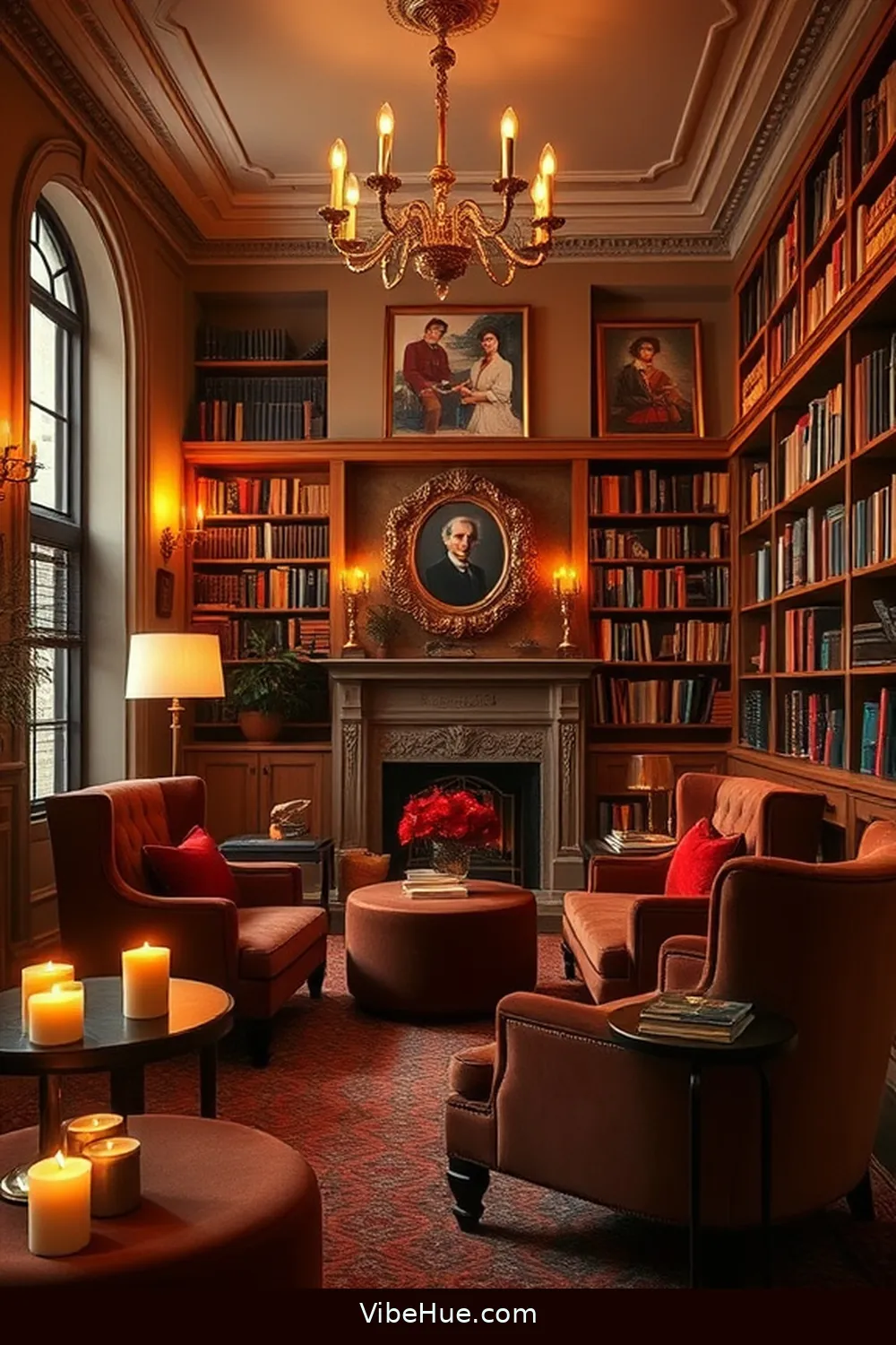 Create a Fall Library With Modern Glam Style 7 Creating Inviting Lighting for Create a Fall Library With Modern Glam Style