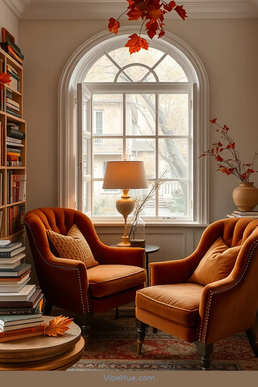 Create a Fall Library With Modern Glam Style 9 Designing a Comfortable Reading Area for Create a Fall Library With Modern Glam Style