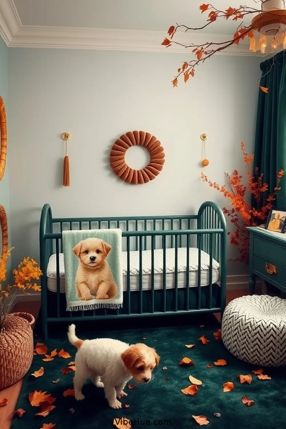 Create a Fall Nursery With Modern Glam Style 2 Choosing the Right Color Palette for Create a Fall Nursery With Modern Glam Style
