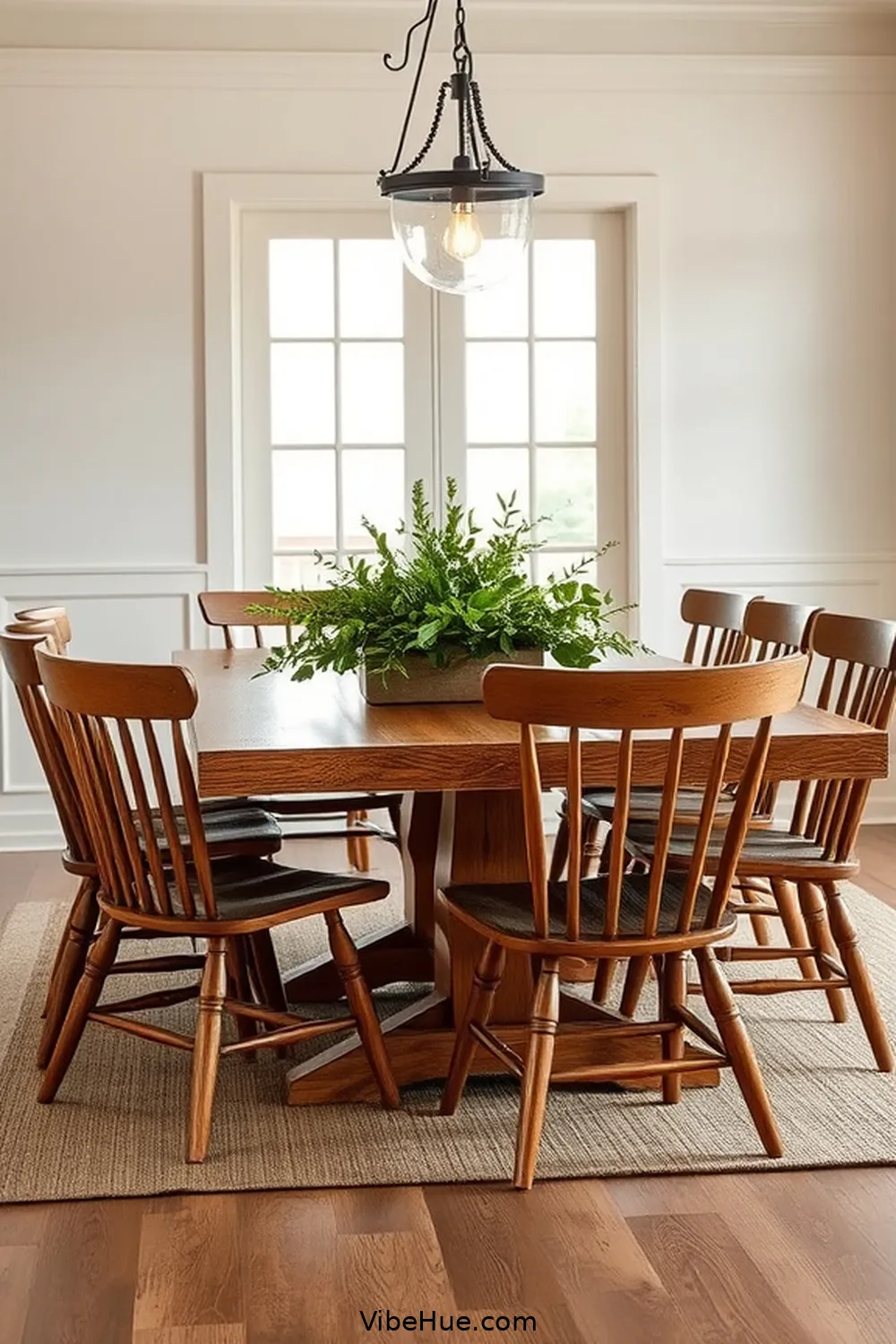 Create a Holiday Dining Room in Modern Farmhouse Style 5 Incorporating Rustic Chairs for Create a Holiday Dining Room in Modern Farmhouse Style