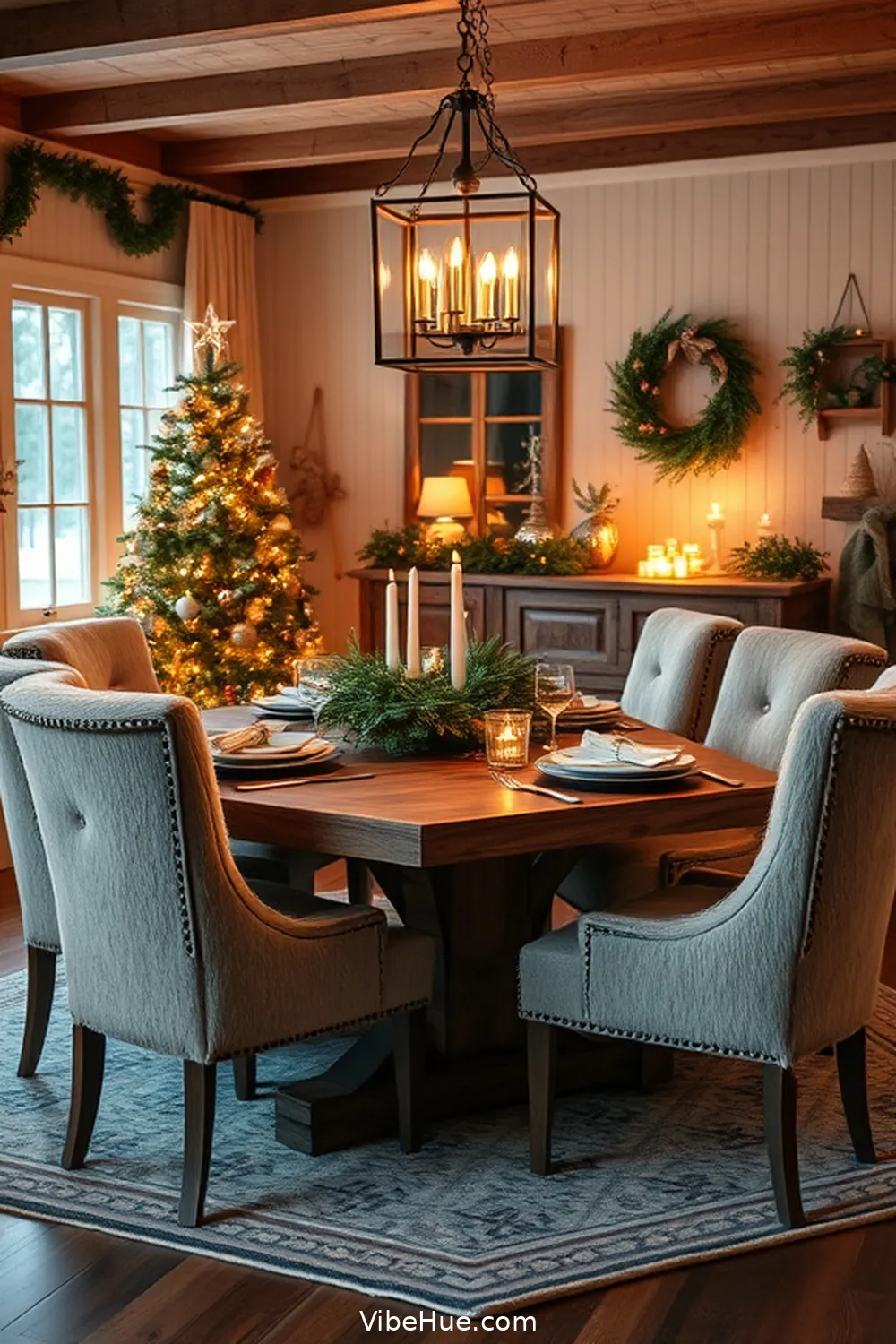 Create a Holiday Dining Room in Modern Farmhouse Style 14 Maintaining Functionality and Comfort for Create a Holiday Dining Room in Modern Farmhouse Style