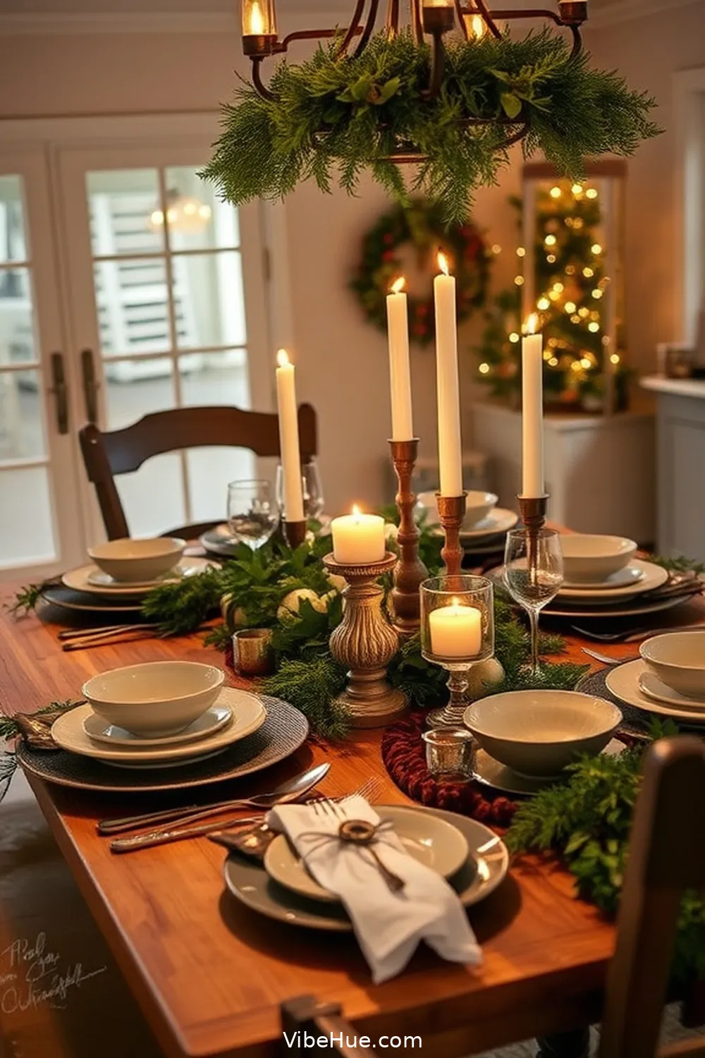 Create a Holiday Dining Room in Modern Farmhouse Style 13 Setting the Table for Festive Feasts for Create a Holiday Dining Room in Modern Farmhouse Style
