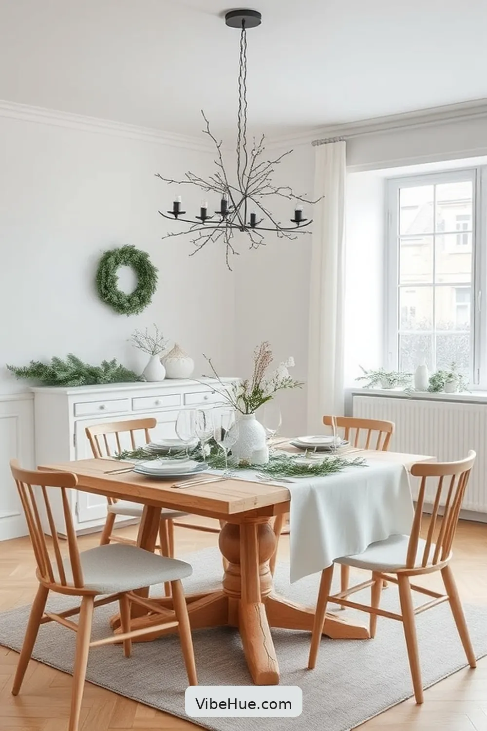Create a Holiday Dining Room in Scandinavian Style 5 Choose a Neutral Color Palette for Create a Holiday Dining Room in Scandinavian Style