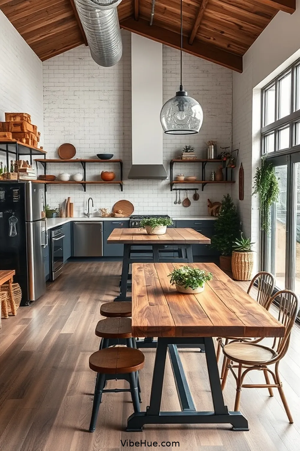 Furniture and Layout: Maximizing Functionality for Create a Holiday Kitchen With Industrial Style: Step-By-Step Guide