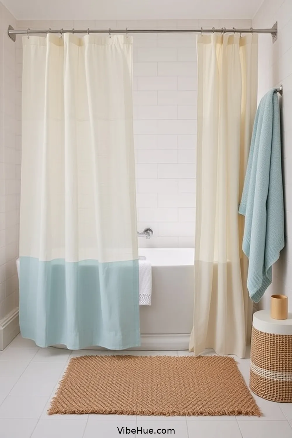 Create a Spring Bathroom With Coastal Style: a Guide 3 Select Coastal-Inspired Textiles for Create a Spring Bathroom With Coastal Style: a Guide