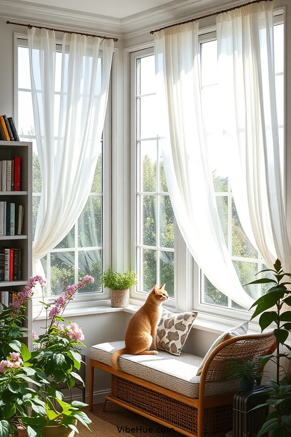 Create a Spring Coastal Style Library 8 Bring in Natural Light and Fresh Air for Create a Spring Coastal Style Library