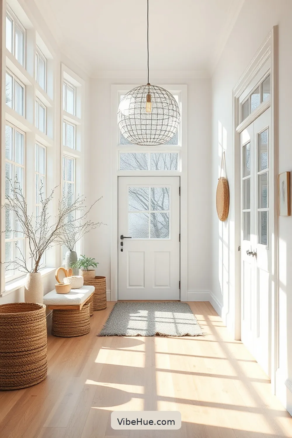 Create a Spring Entryway in Scandinavian Style 8 Enhance Lighting for a Bright Atmosphere for Create a Spring Entryway in Scandinavian Style