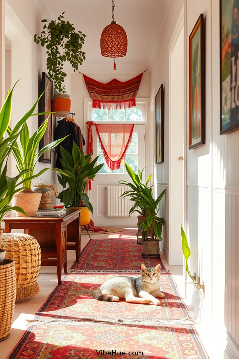 Create a Spring Hallway With Bohemian Style 2 Embrace Vibrant Colors for Create a Spring Hallway With Bohemian Style