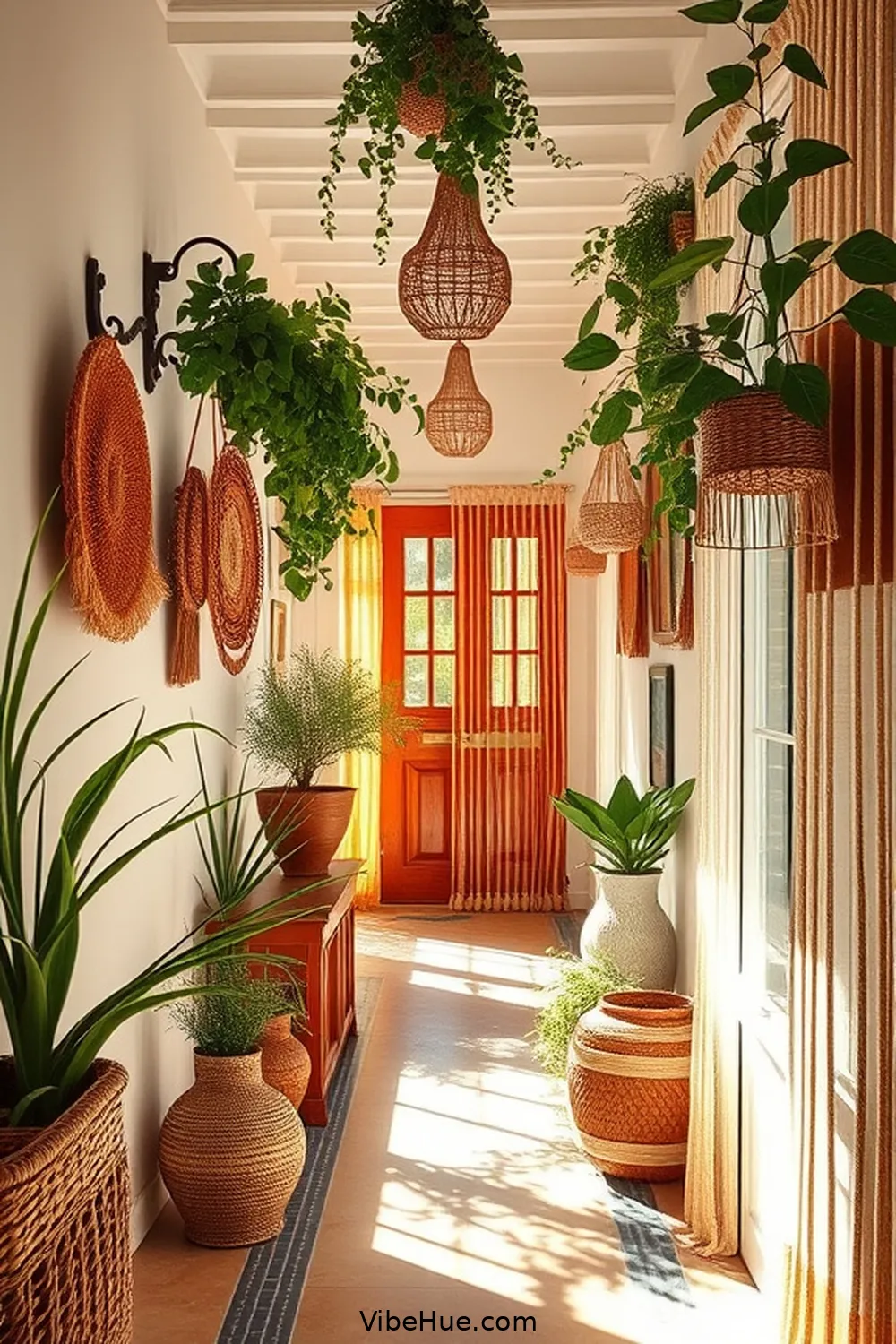 Create a Spring Hallway With Bohemian Style 13 Handcrafted Accessories and Decor for Create a Spring Hallway With Bohemian Style