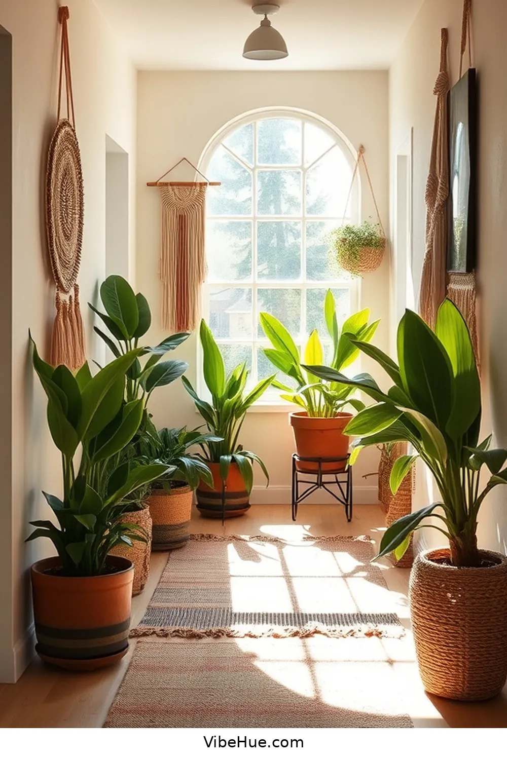 Create a Spring Hallway With Bohemian Style 3 Layering Textures for Depth for Create a Spring Hallway With Bohemian Style