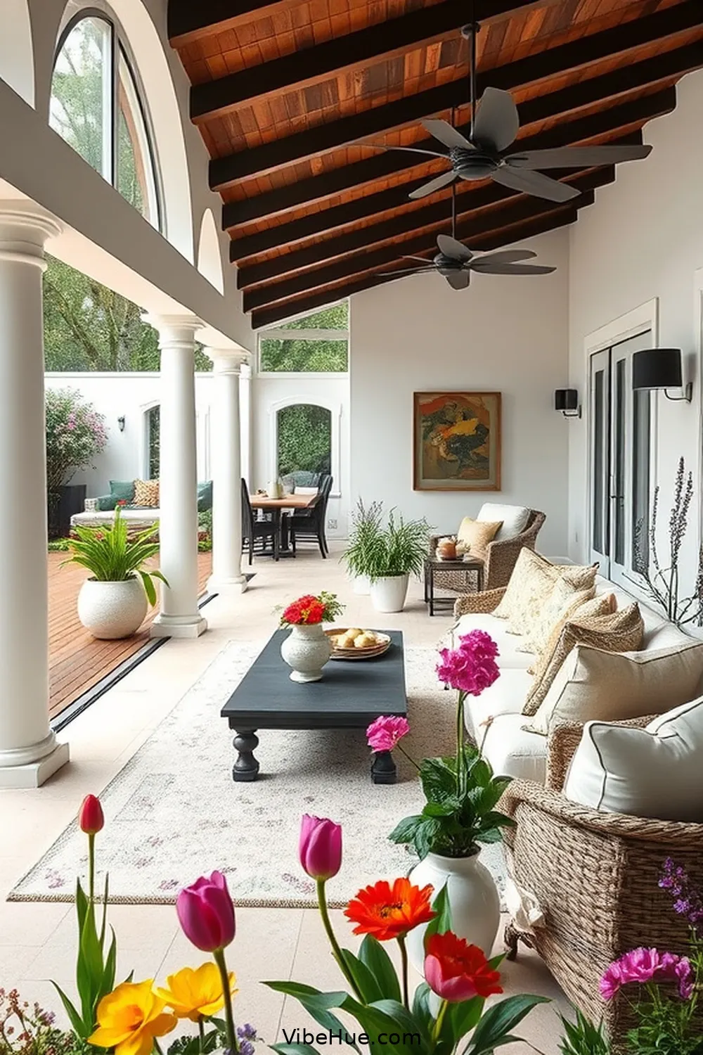 Create a Spring-Inspired Contemporary Living Room Style 8 Create a Cozy Outdoor Connection for Create a Spring-Inspired Contemporary Living Room Style