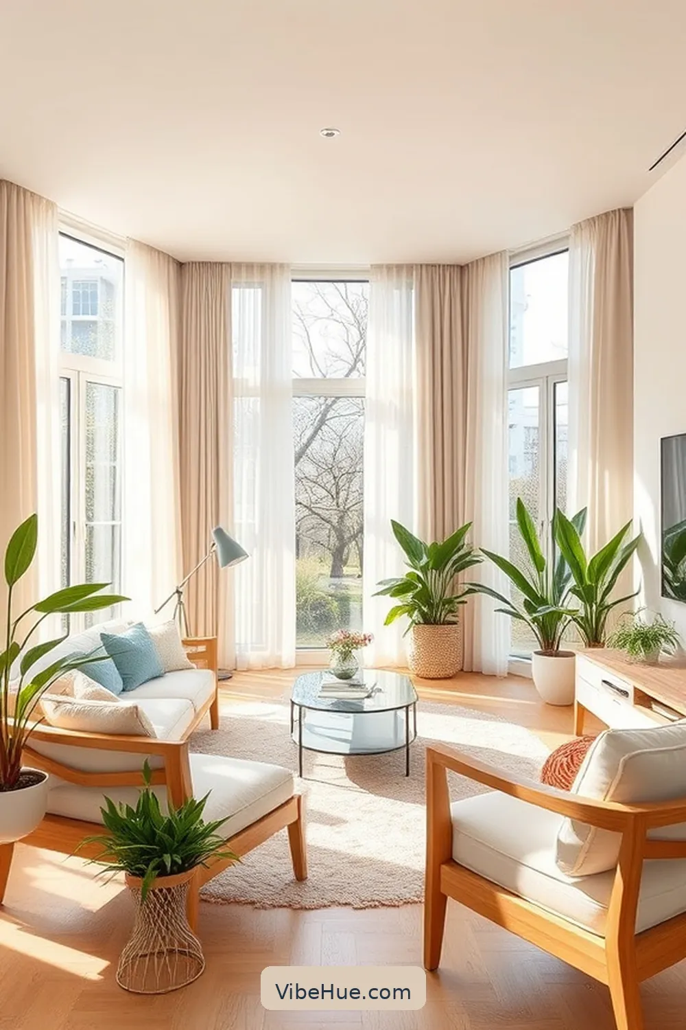 Create a Spring-Inspired Contemporary Living Room Style 7 Optimize Natural Light for Create a Spring-Inspired Contemporary Living Room Style