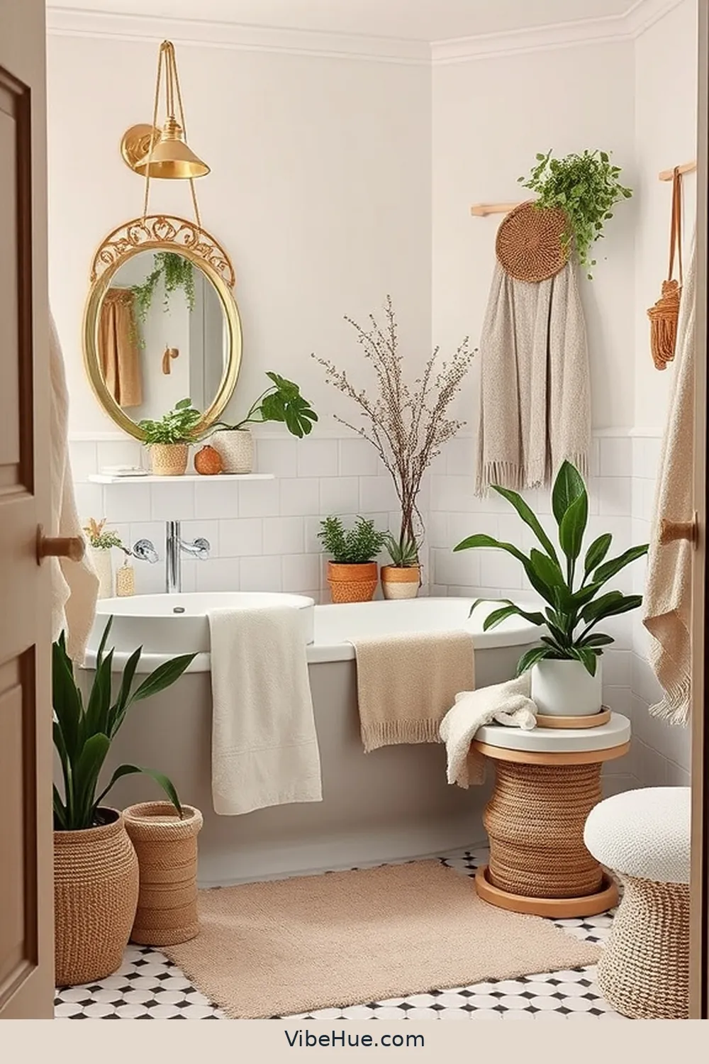 Personalize With Subtle Touches for Create a Spring-Inspired Scandinavian Bathroom Style